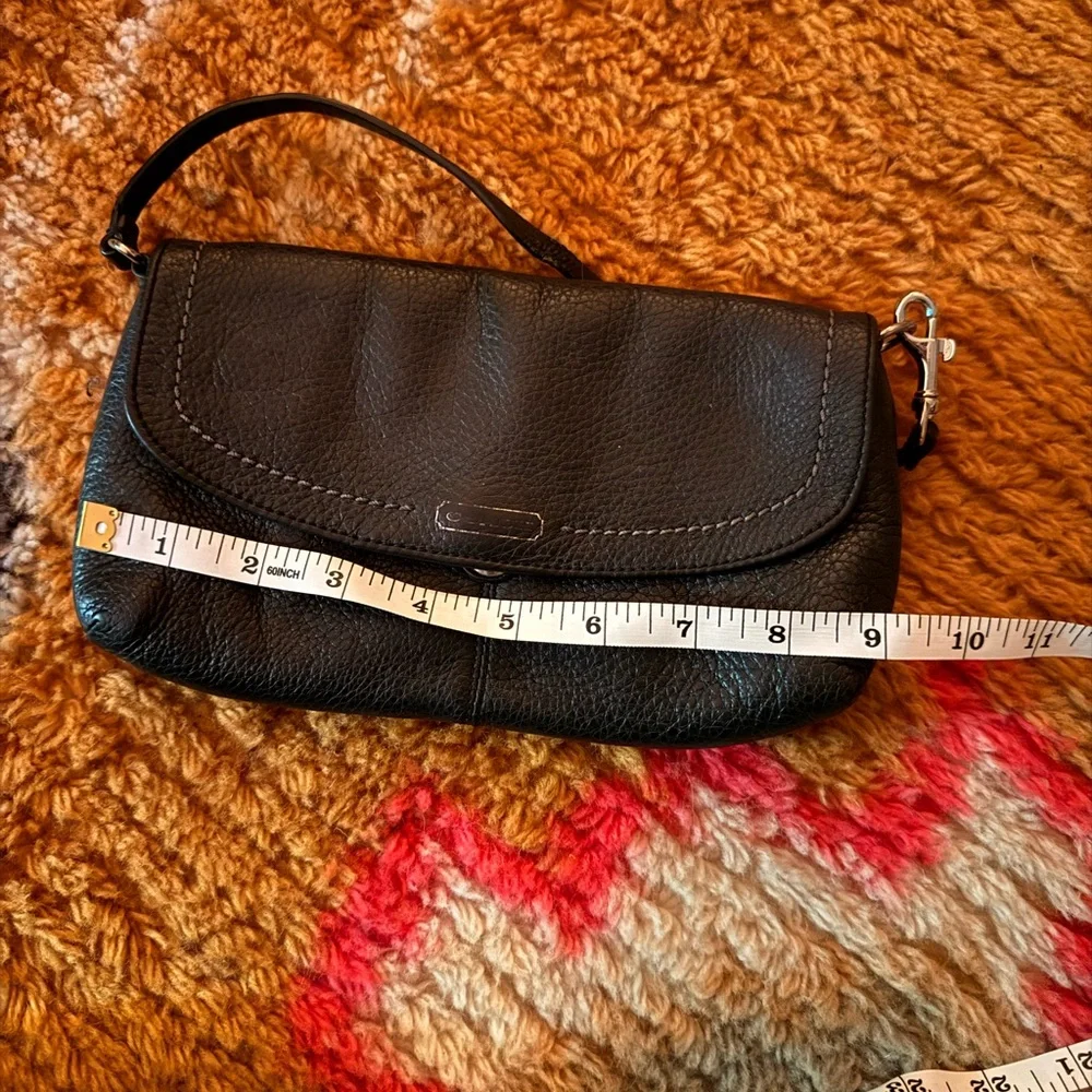 Vintage coach park large flap wristlet bag